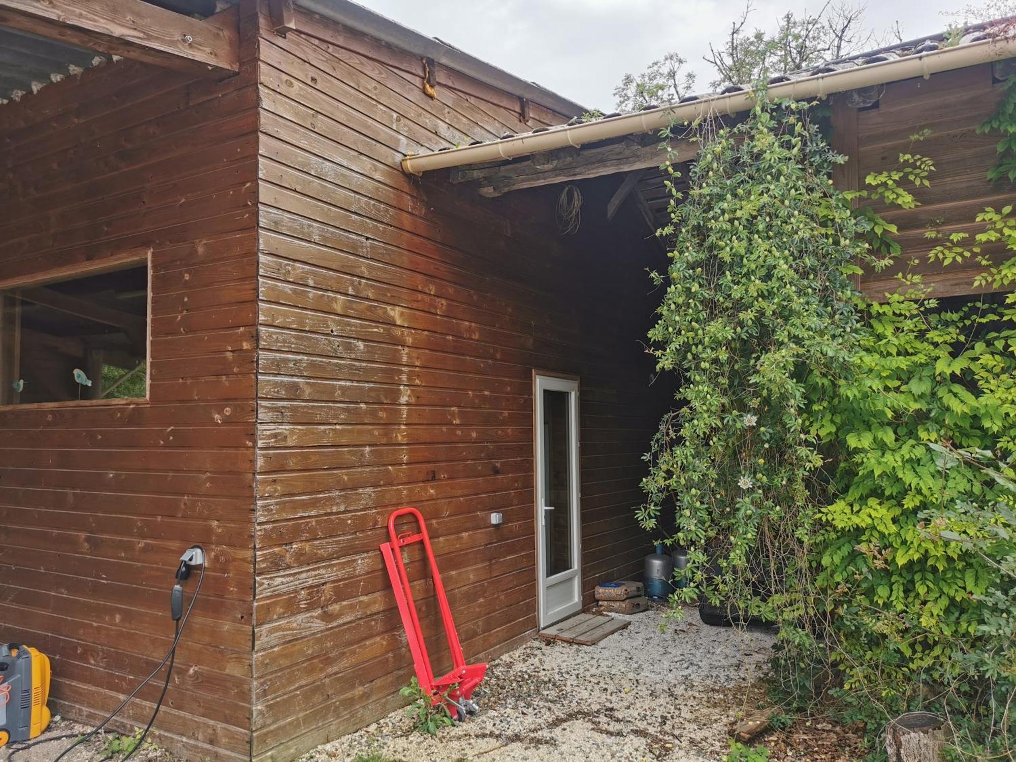 Gite Esprit Cabane Avec Spa Privatif Brassac  Dış mekan fotoğraf